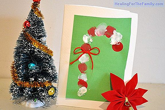 Homemade Christmas trees to make with children