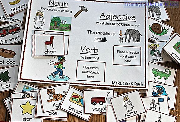 Game to teach nouns to children