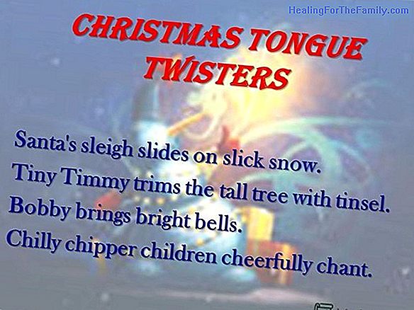 Christmas tongue twisters for children