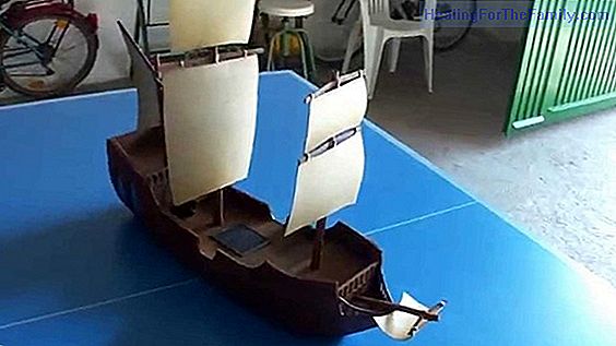 How to make a cardboard caravel Crafts for children