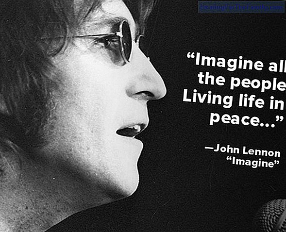 Imagine. Song of world peace