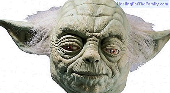 Yoda mask Children's costume crafts