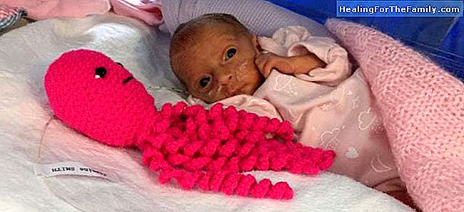 Polvos crochê para ajudar bebês prematuros