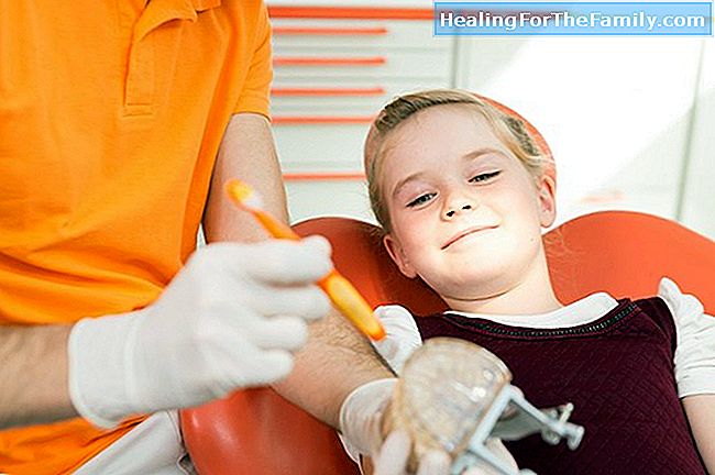 Wurzelkanäle in den Zähnen von Kindern