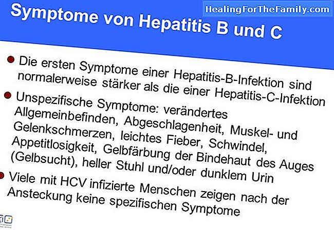 Symptome von Hepatitis während der Kindheit