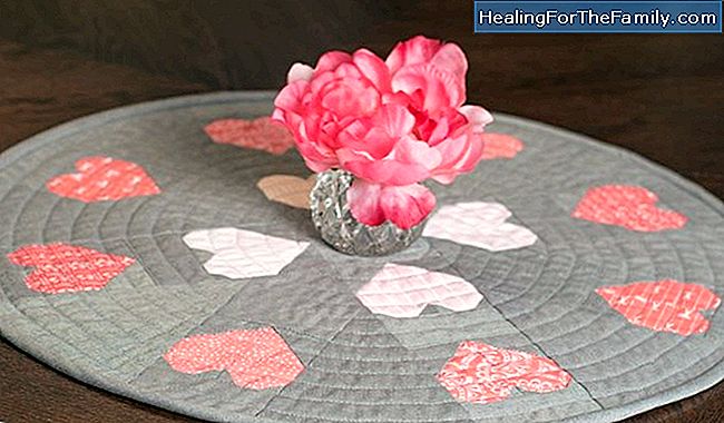 Blumenrahmen. Crafts mit Eierkartons