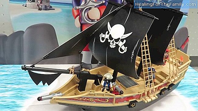 Piratenschiff. Kinder-Handwerk für Kinder
