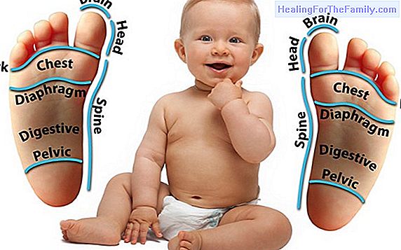 Foot reflexology in babies