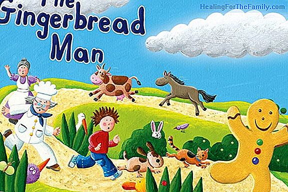 The gingerbread man. Christmas story for children