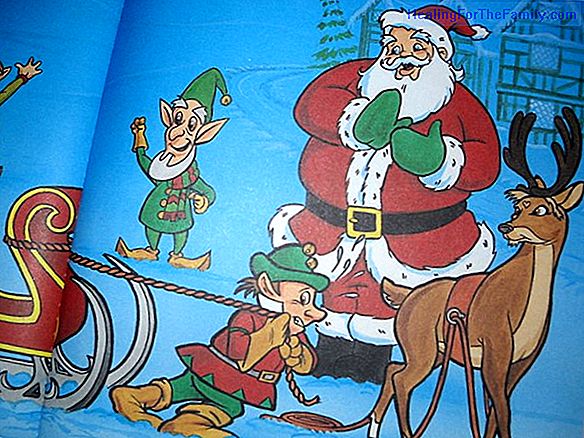 Rudolph reindeer. Christmas story for children