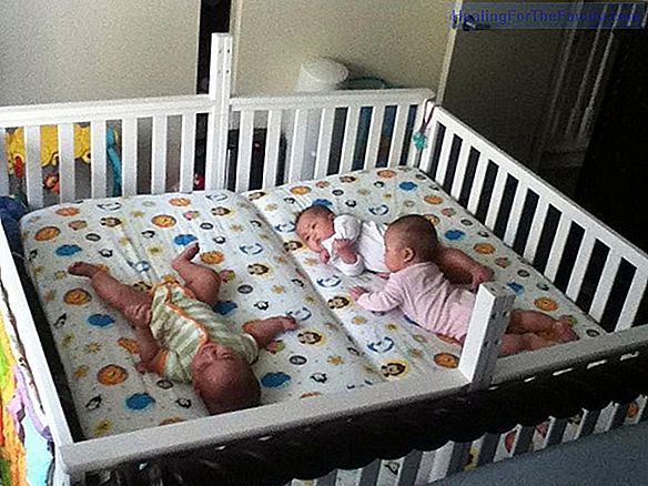 Twins and twins in the crib, together or separately?