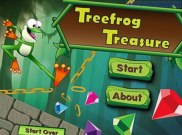 The frog game for children with problems with the letter R