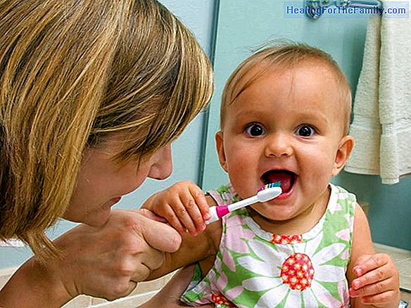 The oral hygiene of children and babies