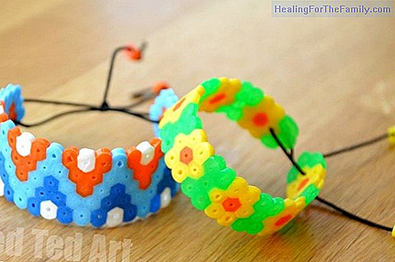 Crafts for children with beads