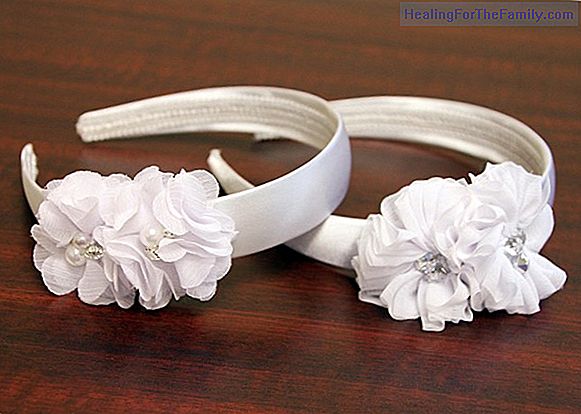 DIY Flower Headband for First Communion