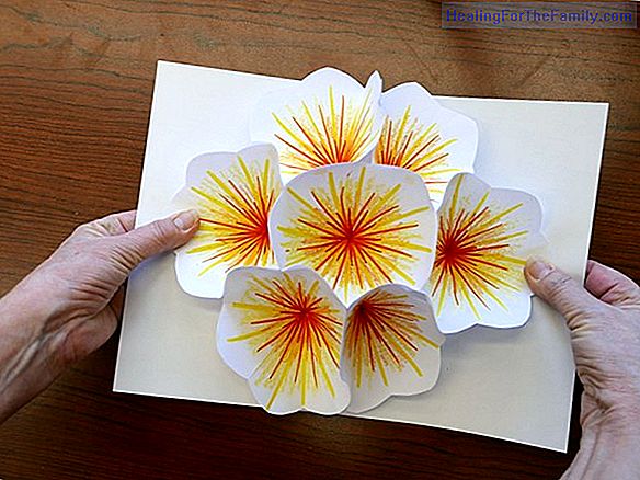 How to make paper flowers. Children's crafts