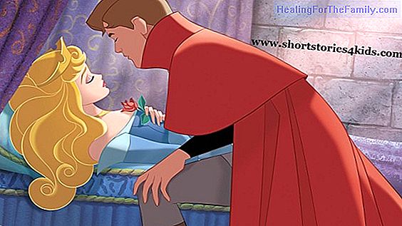 Sleeping Beauty. Children's tale of princesses in English