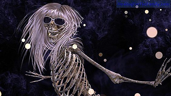 The dancing skeleton. Educational poem for children