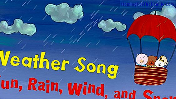 When the storm passed. Children's poem for rainy days