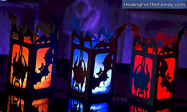 Halloween-lantern haamu. Helppo käsityöt
