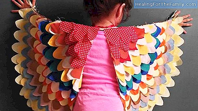Ailes de papillon. costumes de l'artisanat pour les enfants