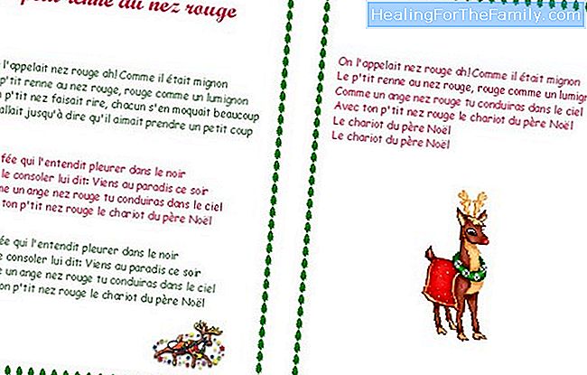 Rudolph, le renne au nez rouge. chants de Noël en anglais pour les enfants