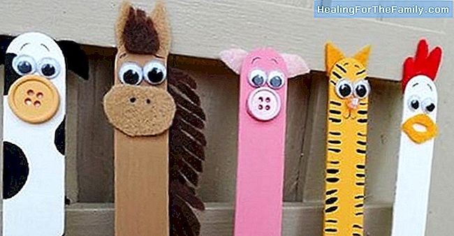 Artisanat jouet avec des bâtons de Popsicle pour les enfants