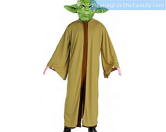 Masque Yoda. Artisanat de costumes pour enfants
