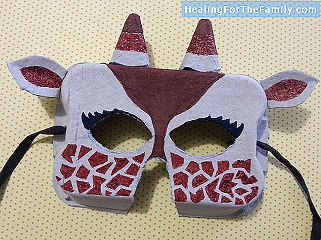 Maschera di giraffa Crafts Carnevale