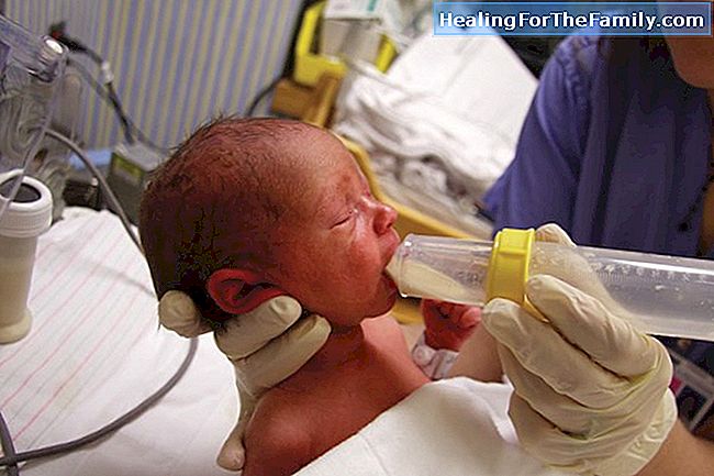 Premature baby's. Methode Kangaroo Mother