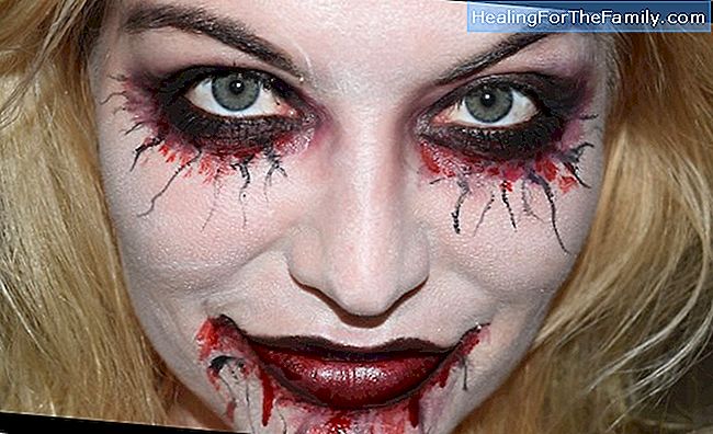 Makeup gresskar til Halloween