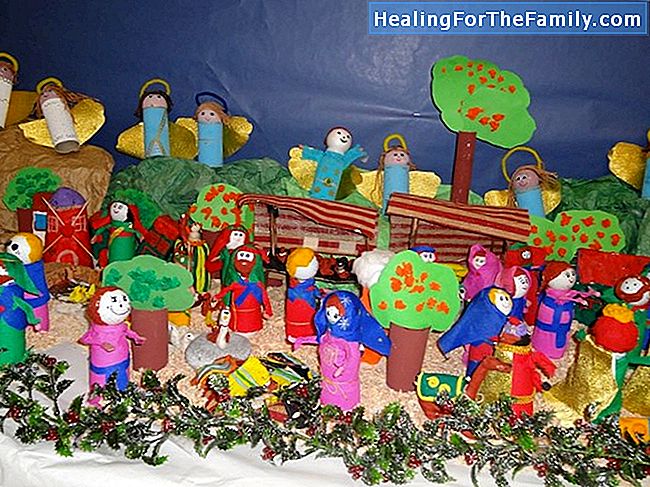 Pastor de plastilina. artesanato de Natal para crianças