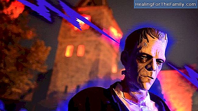 Frankenstein. História de Halloween para crianças