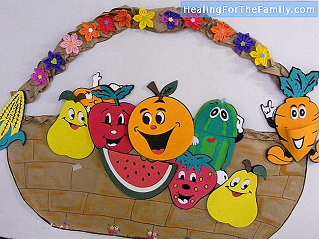 Frutas de outono para crianças