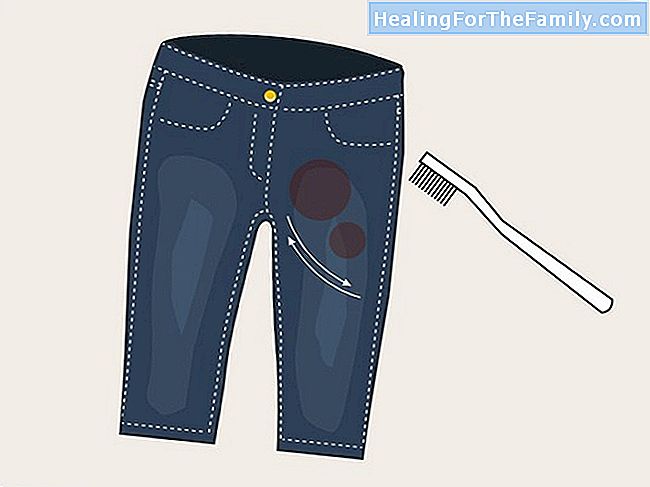 Truques para remover manchas de grama de jeans ou jeans para crianças