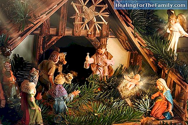 Nascimento de Cristo, no qual a abelha passou. Poemas para crianças