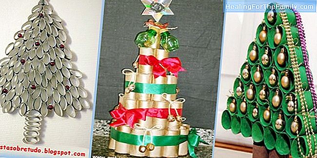 Estrelas de papelão para decorar a árvore de natal. Artesanato infantil