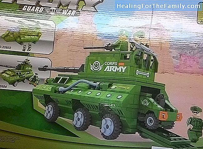 Brinquedos de guerra para crianças, sim ou não?