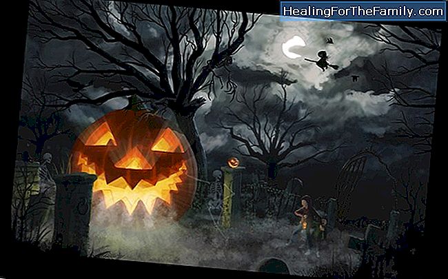 Fantoma de Halloween lanternă. meserii Easy