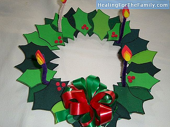 Origami ghirlanda. Crafts ornamente