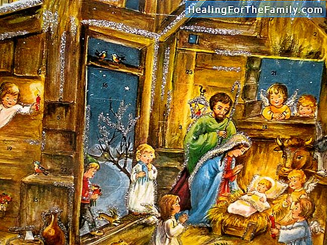 Advent kalendrar för att invänta julen med barn