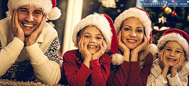 Ideen, in Familie zu sein und zu leben Weihnachten