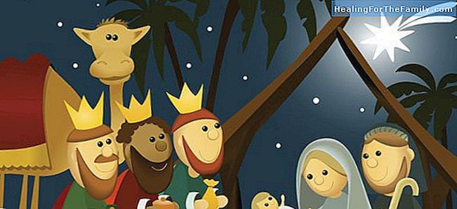 Stjernen i Betlehem. Christmas story for barn