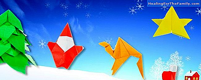 Origami-joululuvut