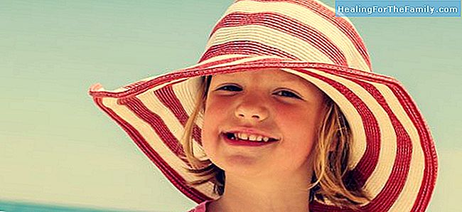 How to cure sunburn on a child's skin