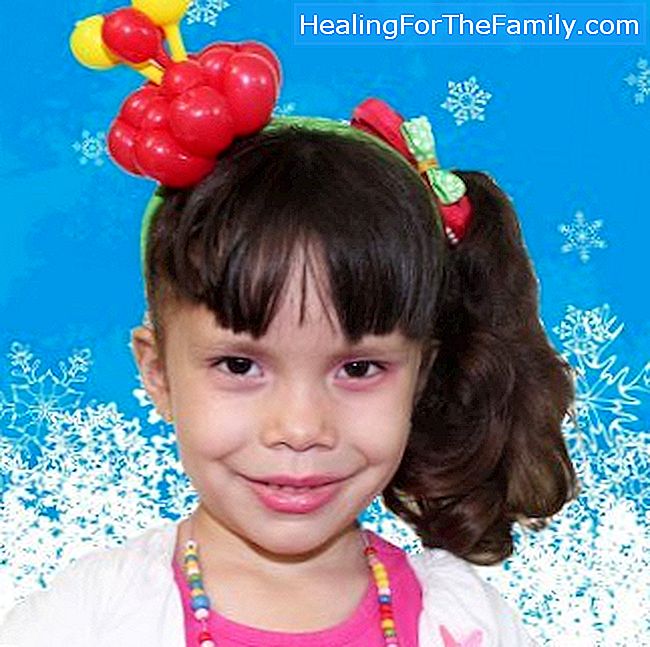 Stirnband für Mädchen mit einem Weihnachtsblume Ballons geschmückt