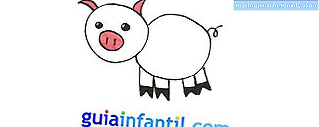 Cum să facă un desen de un pas de porc