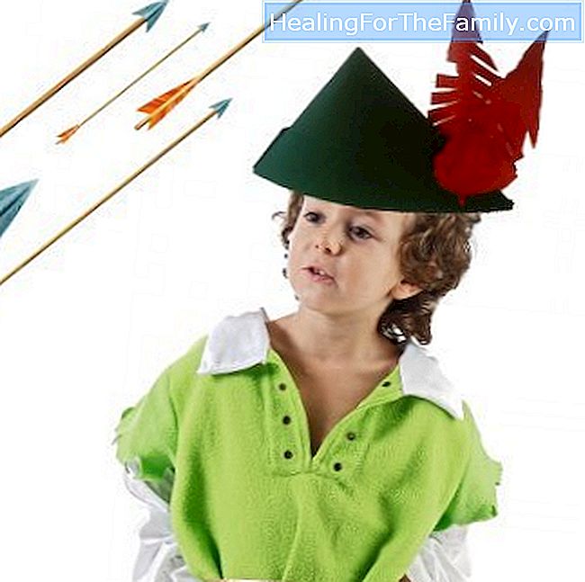 Robin Hood Hut. Kostüm Handwerk