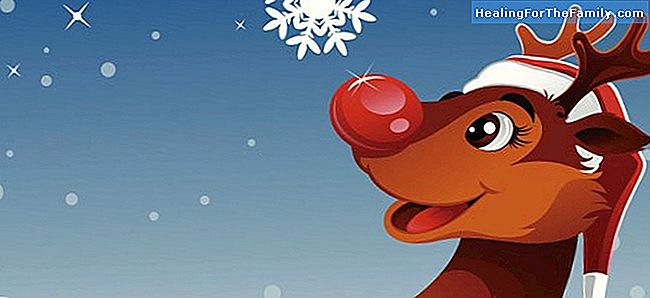 Rudolph, den röda näven ren. Julsånger på engelska för barn
