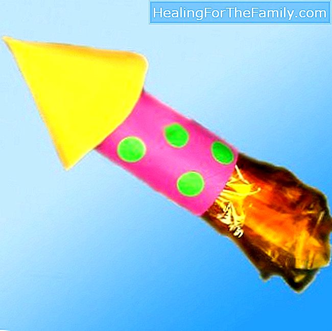 Lelun raketti. Lapset Käsityöt